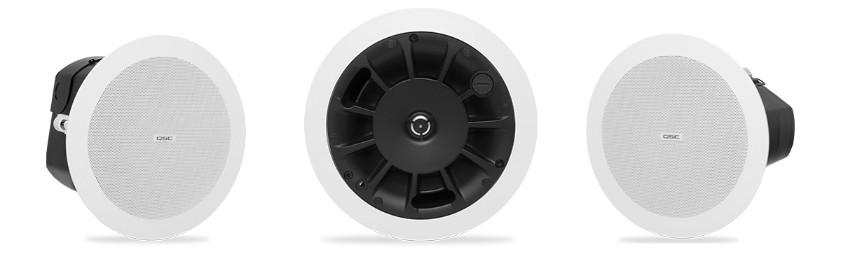 Qsc ad-C4t-Wh bocina a plafón de 4.5 pulgadas de 30w